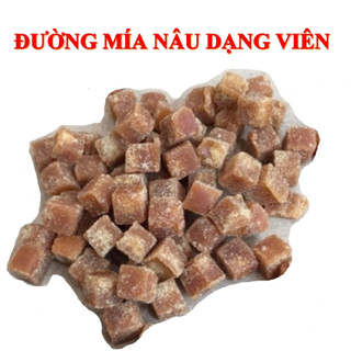 Đường mia nâu dạng viên 1KG thơm ngon dùng làm bánh trôi bánh chay nấu chè