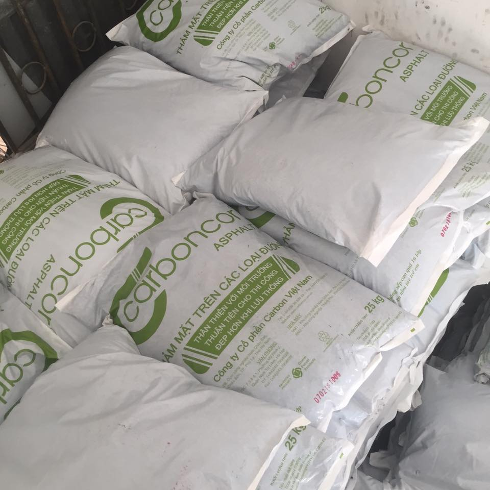 25KG NHỰA NGUỘI CARBONCOR RẢI ĐƯỜNG, SỬA CHỮA ĐƯỜNG