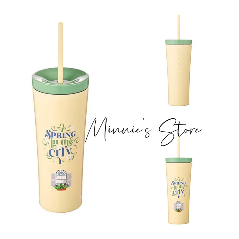 Ly Starbucks Cold Cup Urban Spring Phinney 16Oz (473ml