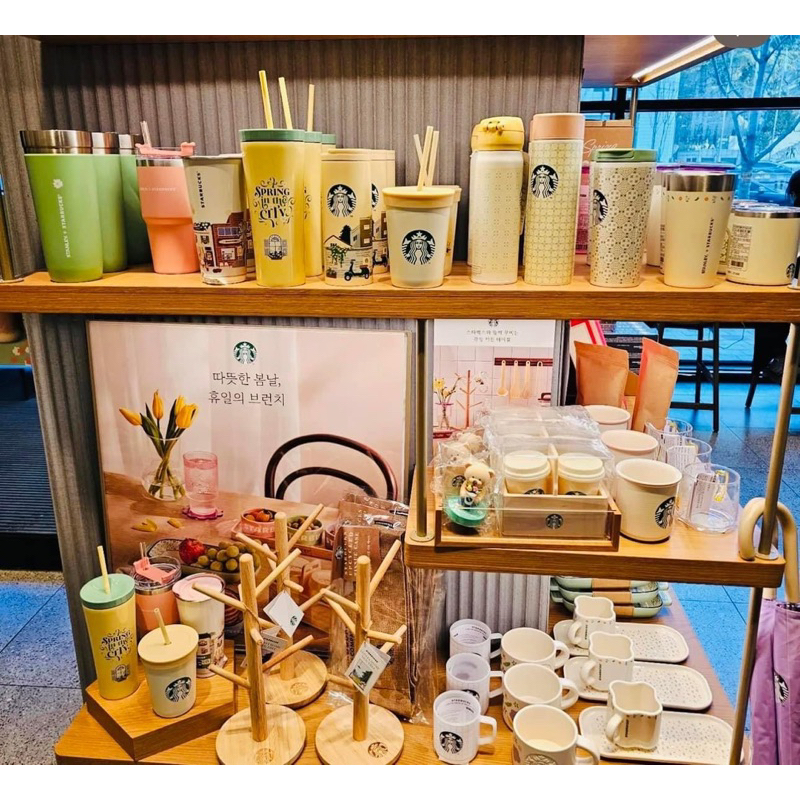 Ly Starbucks Cold Cup Urban Spring Phinney 16Oz (473ml