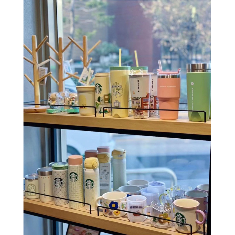 Ly Starbucks Cold Cup Urban Spring Phinney 16Oz (473ml