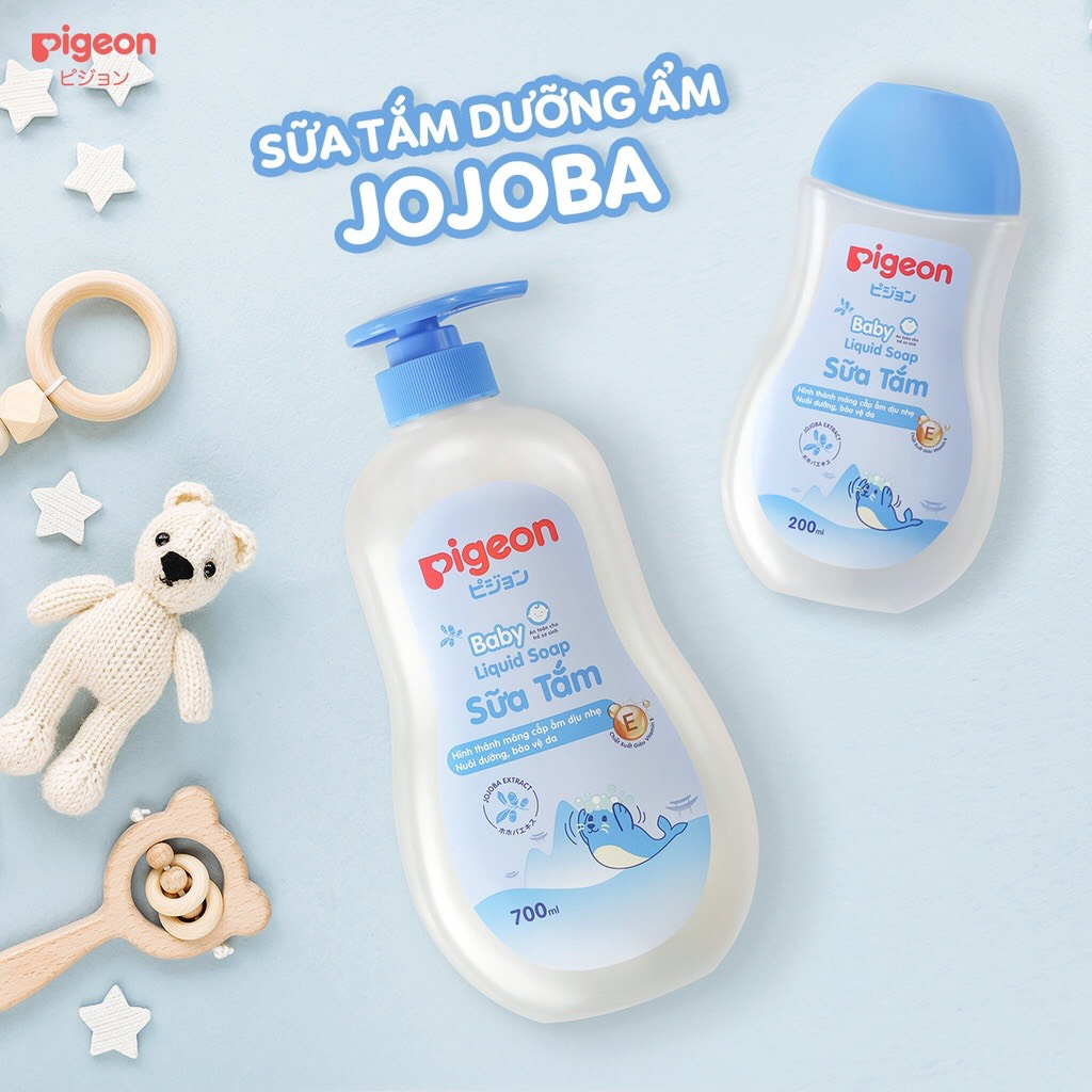 Sữa Tắm cho bé Dịu Nhẹ Jojoba Pigeon 200ml/700ml