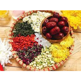 Trà dưỡng nhan, trà thảo mộc, dưỡng nhan, giảm cân set 30 gói mix 9 vị vua trà đẹp