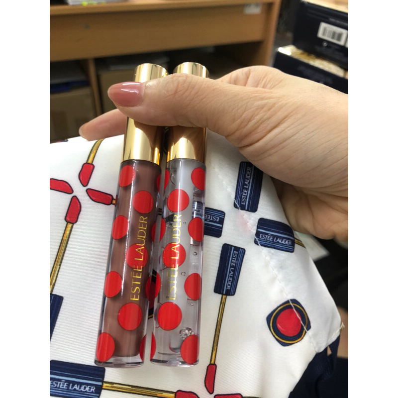 Son dưỡng bóng ko màu, có màu Estee fullsize