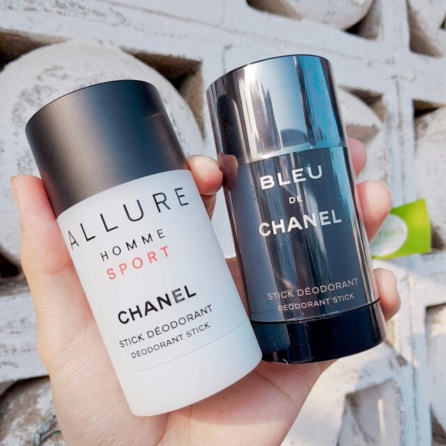 Lăn khử mùi ChaneI Bleu De ChaneI và ChaneI Allure Homme Sport 75ml Chính Hãng France