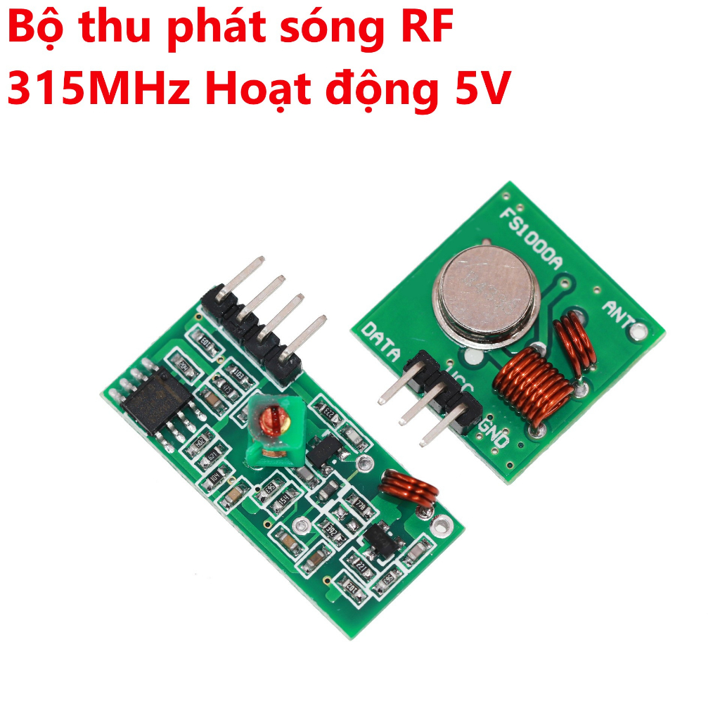 Bộ thu phát sóng RF 315MHz - Hoạt động 5V
