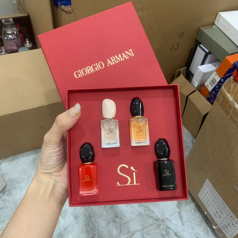 Set nước hoa mini Sì 4 chai