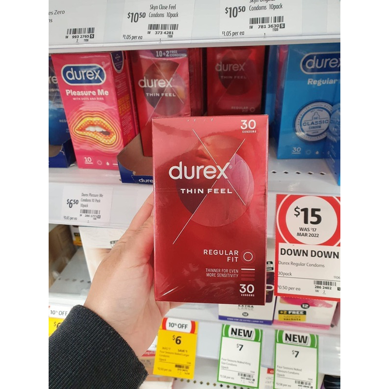 Bao cao su Durex hộp 30