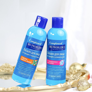 Toner Compliment No Problem Salicylic Acid, Nước hoa hồng làm sạch da kiềm dầu giảm