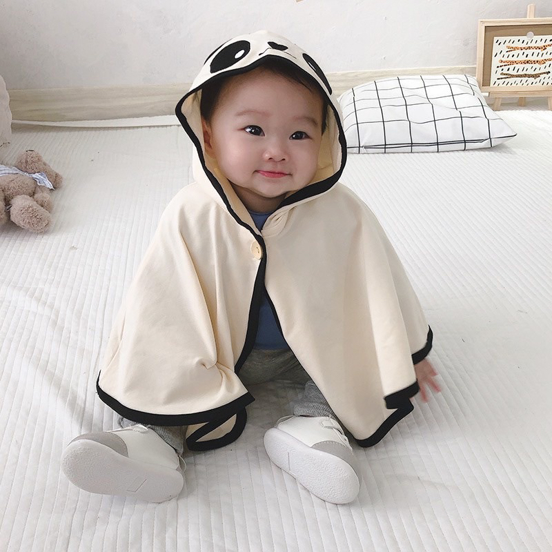 áo choàng cho bé cotton mềm mát 3-15kg