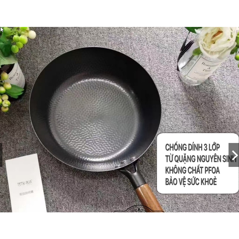 Chảo chống dính sâu lòng cao cấp nhật bản size 28cm - hàng hót