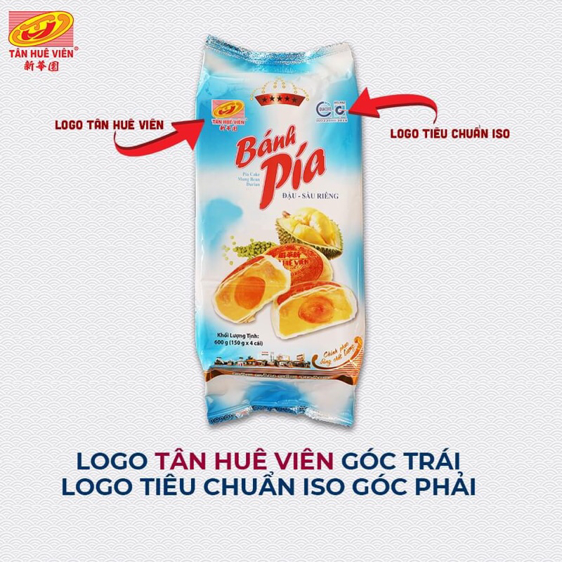 Bánh Pía 5 Sao Tân Huê Viên - Đặc Sản Sóc Trăng