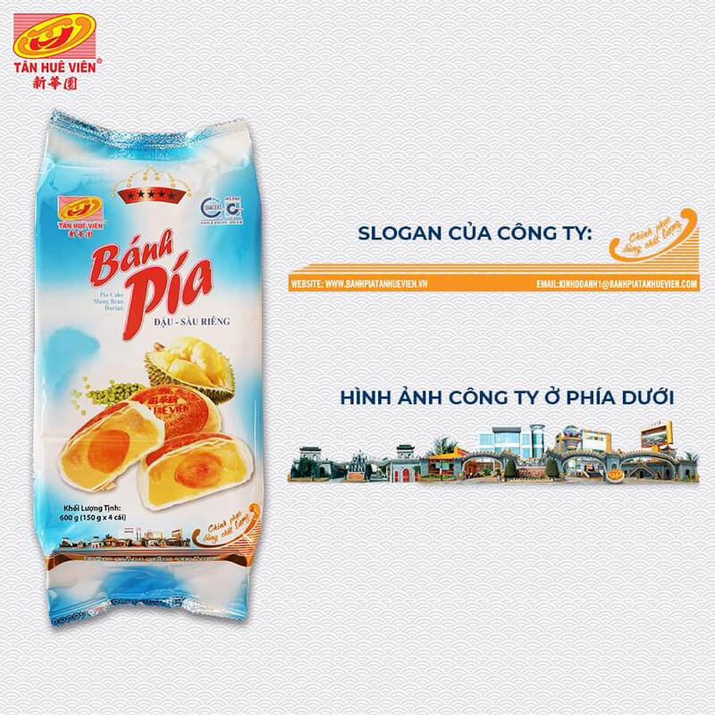 Bánh Pía 5 Sao Tân Huê Viên - Đặc Sản Sóc Trăng
