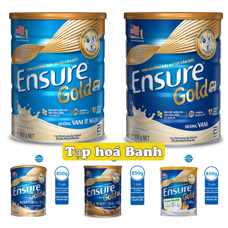 Sữa bột Ensure Gold ( Lon 850g )