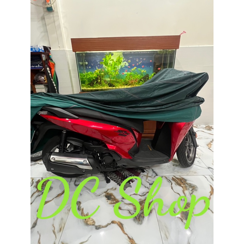 ÁO TRÙM XE MÁY -BẠT TRÙM XE MÁY VẢI DÙ CAO CẤP SIZE TO