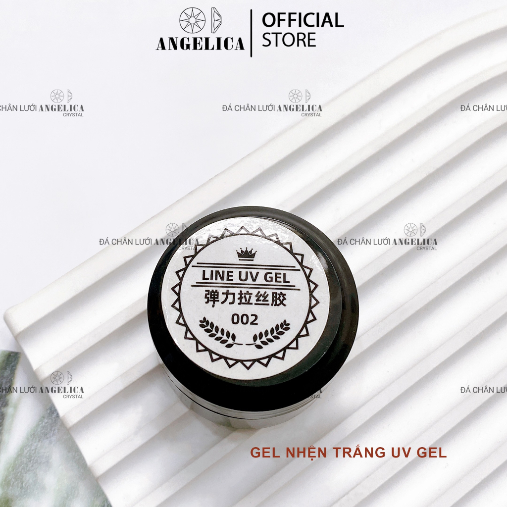 Gel Nhện Nail Siêu Dai Lẻ hũ Trắng Đen Trang Trí Móng ANGELICA GNVT SGELSL GNT GND