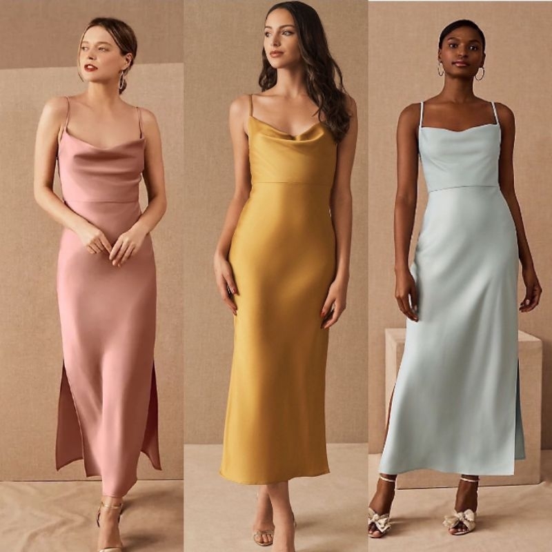 Đầm đi tiệc BHLDN xẻ tà 2 bên bigsize