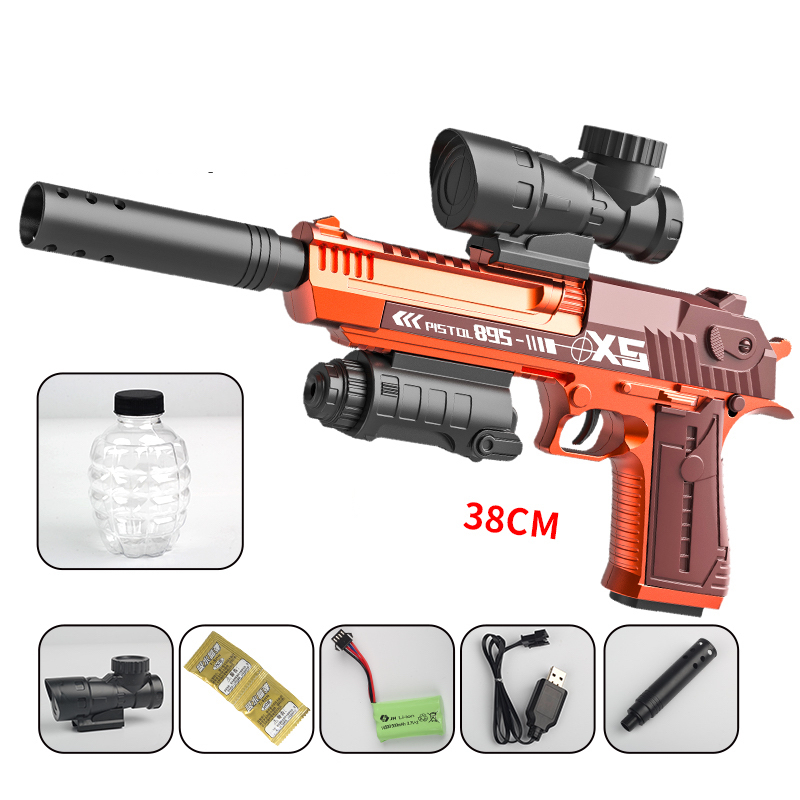 Đồ Chơi Dành Cho Trẻ Em Pin Sạc Nhựa ABS Tặng Kèm 5000 viên nước nở - X6
