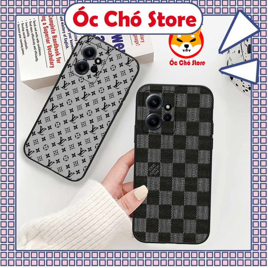Ốp Xiaomi Redmi note 12 , Redmi Note 12 Pro 5G in hình thương hiệu thời trang thể thao sang trọng