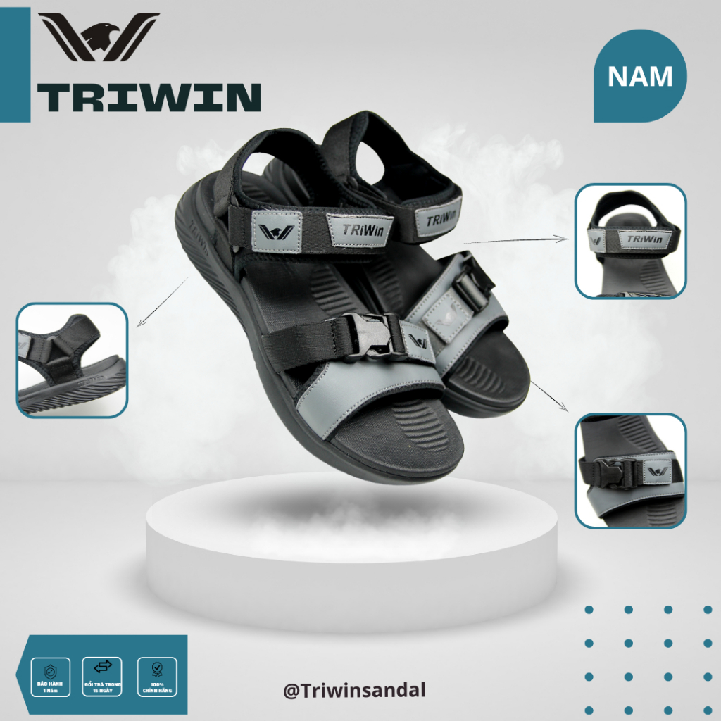 Sandal nam - TRiWin quai dù VNXK