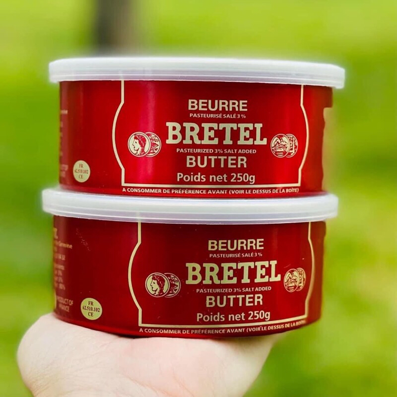 (4/2024) Bơ Bretel Pháp 250g - Bretel Butter 250g