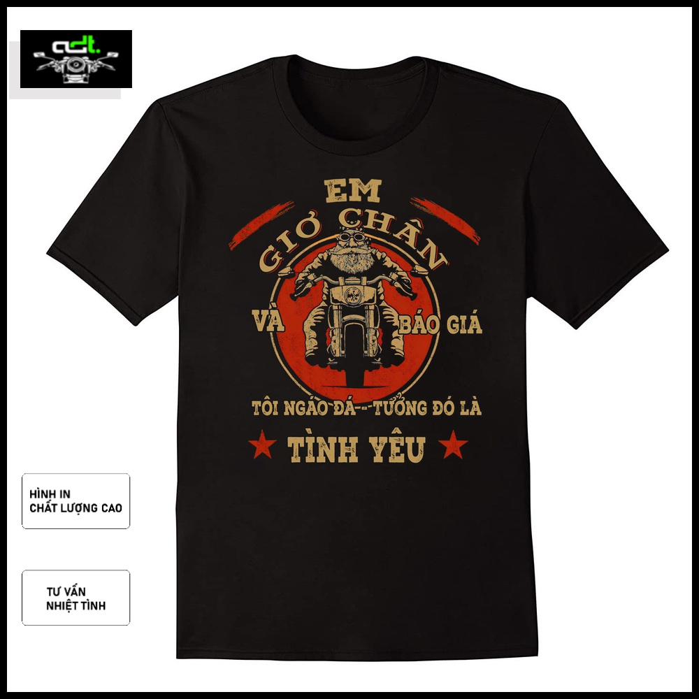 Áo thun Biker - Áo Thun Xe Máy chất đẹp