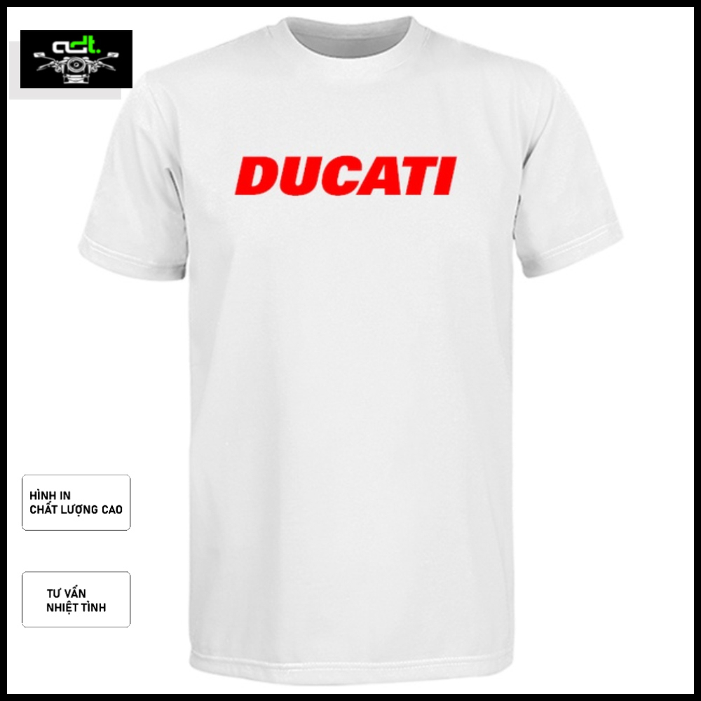 Áo thun logo Ducati chất đẹp
