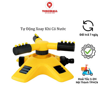 Béc phun nước tưới tiêu xoay tự động 360 - yobomall
