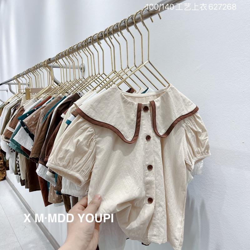 Sơ mi kiểu hàn cho bé