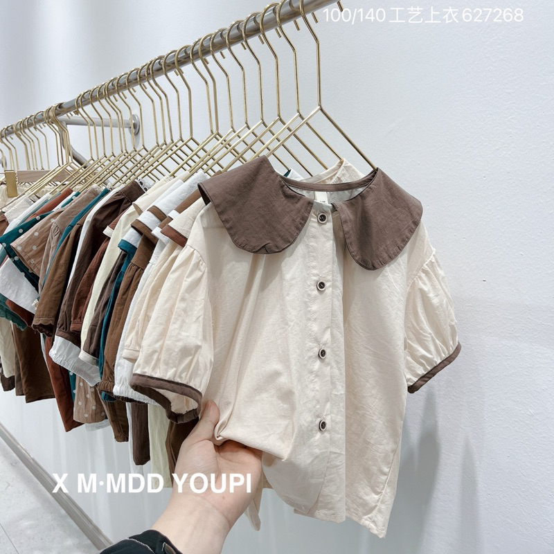 Sơ mi kiểu hàn cho bé