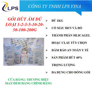 [Siêu rẻ] 1kg gói hút ẩm/ túi hút ẩm các loại nhỏ to đầy đủ sử dụng đa năng hàng chính hãng