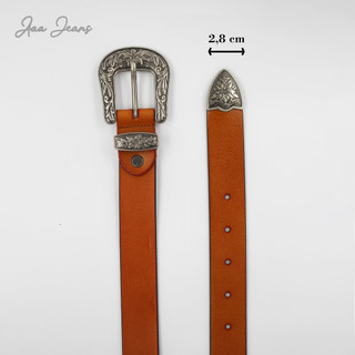 Aaa Jeans - Thắt Lưng Vintage Style Da Thật