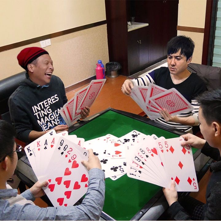 Bộ bài Tây poker tú lơ khơ siêu to khổng lồ cỡ A4 (N01368)