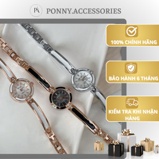 Đồng hồ nữ dây kim loại IELY mặt tròn hiện đại thiết kế sang trọng hiện đại phong cách vintagee