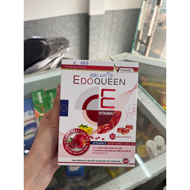 EDOQUEEN vitamin E chiết xuất lựu đỏ