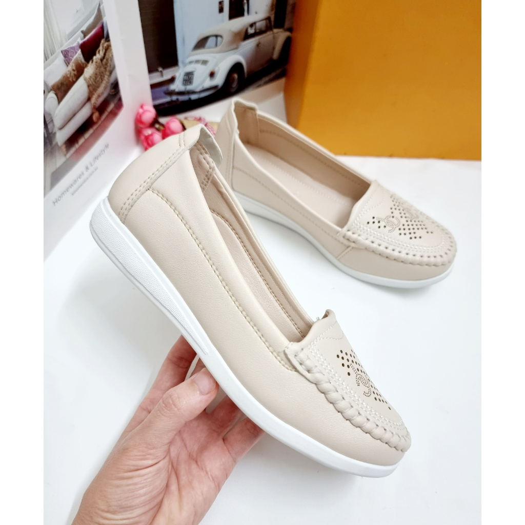 Giày slipon nữ giày bêt nữ giày moca