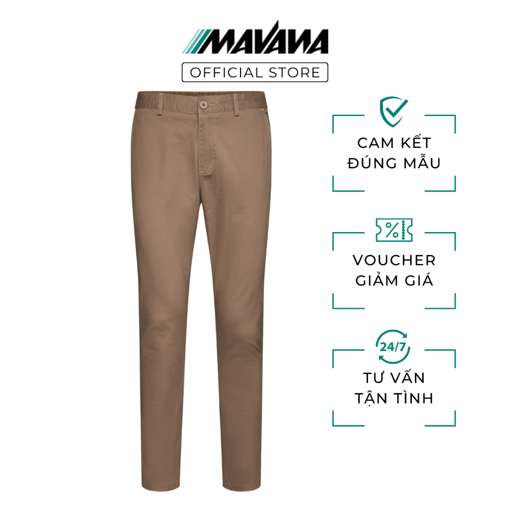 Quần Dài Kaki Slimfit DKSF21 - MAVANA