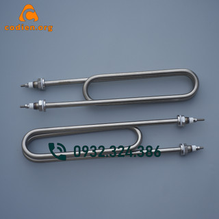 Thanh nhiệt tủ cơm công nghiệp, điện trở u kép 3kw,4kw,5kw,6kw dùng để nấu cơm, hấp nóng, đun nước nóng điện áp 220v,380