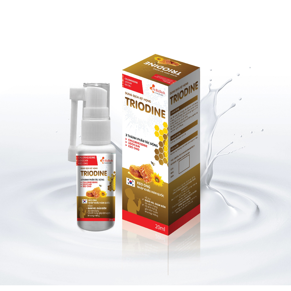 N-Biotech Dung Dịch Xịt Họng Triodine