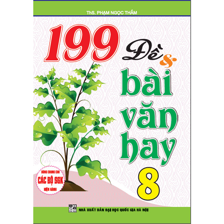 sách - 199 đề &amp; bài văn hay 8 (dùng chung cho các bộ sgk hiện hành) - HAB