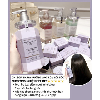 Mini Dầu hấp tóc Weilaiya Phục hồi tóc hư tổn