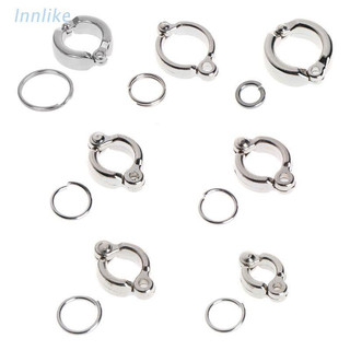 Vòng chân inox đeo xích cho chim vẹt