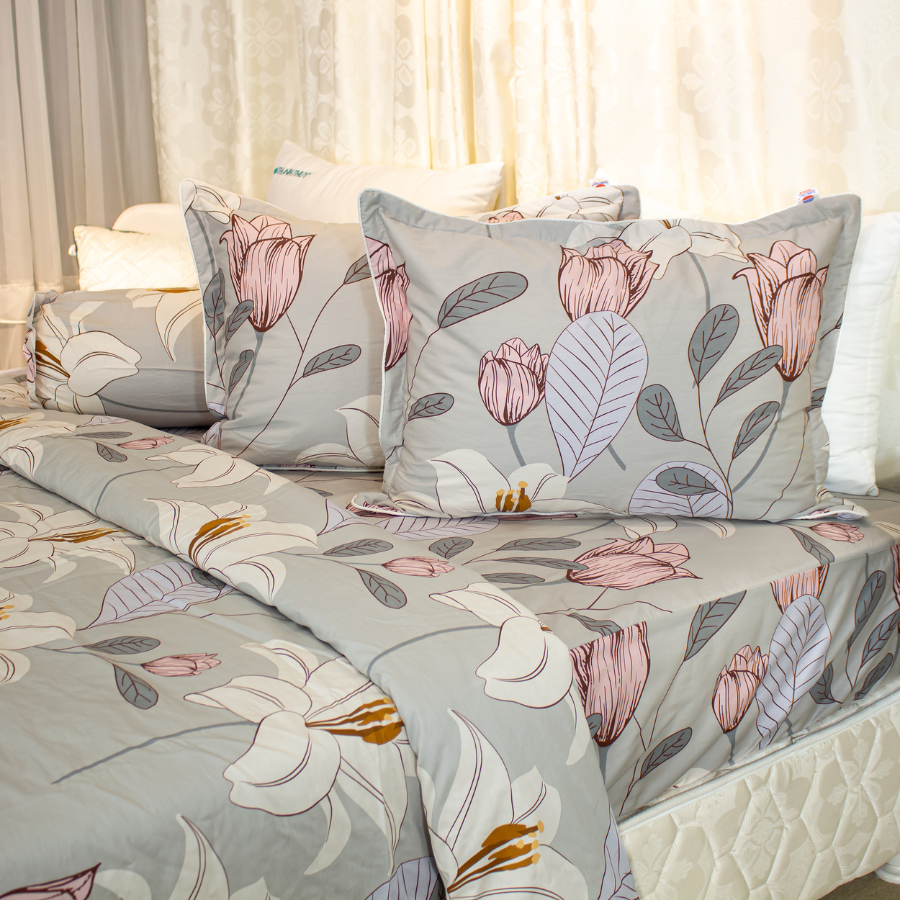 Bộ Ga Bọc Vanila 269 - Chăn Ra Thanh Thủy