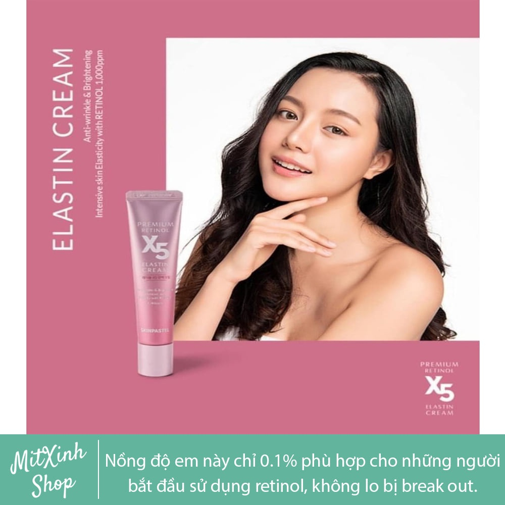 Kem Trẻ Hóa Retinol X5 Elastin Cream Của Hàn Chính Hãng