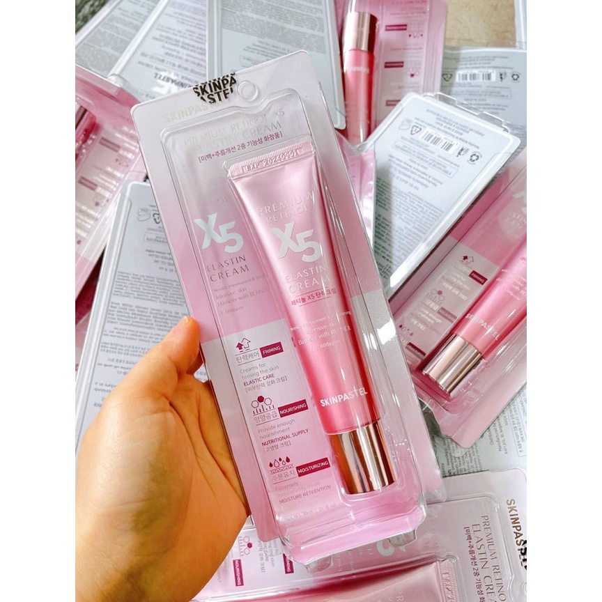 Kem Trẻ Hóa Retinol X5 Elastin Cream Của Hàn Chính Hãng