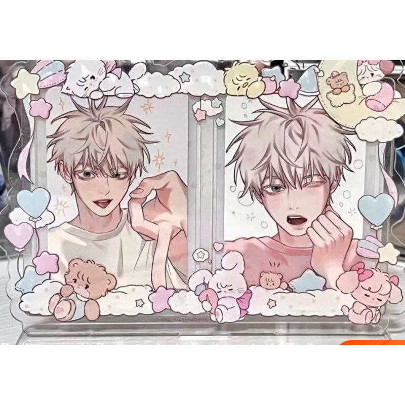 Standee frame đôi_ khung để card đã trang trí