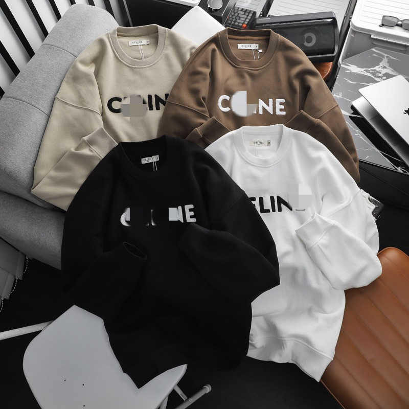 Áo thun Sweater chất nỉ bông from Over rộng rãi VNXK180ST