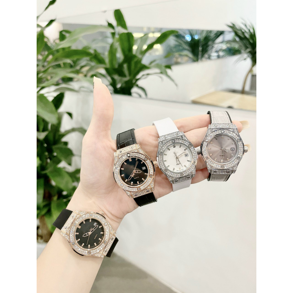 Đồng hồ thời trang nữ H.B 601 dây thơm hương vani sang trọng