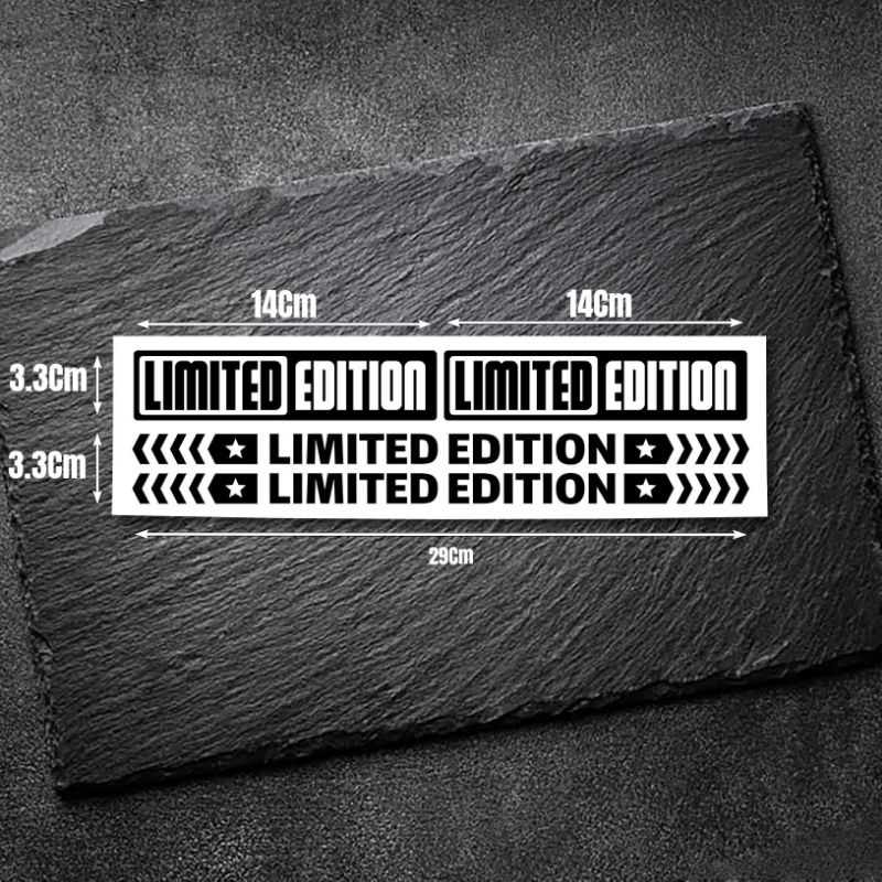 TEM DECAL LIMITED EDITION TRANG TRÍ DÁN XE TAY GA-XE Số