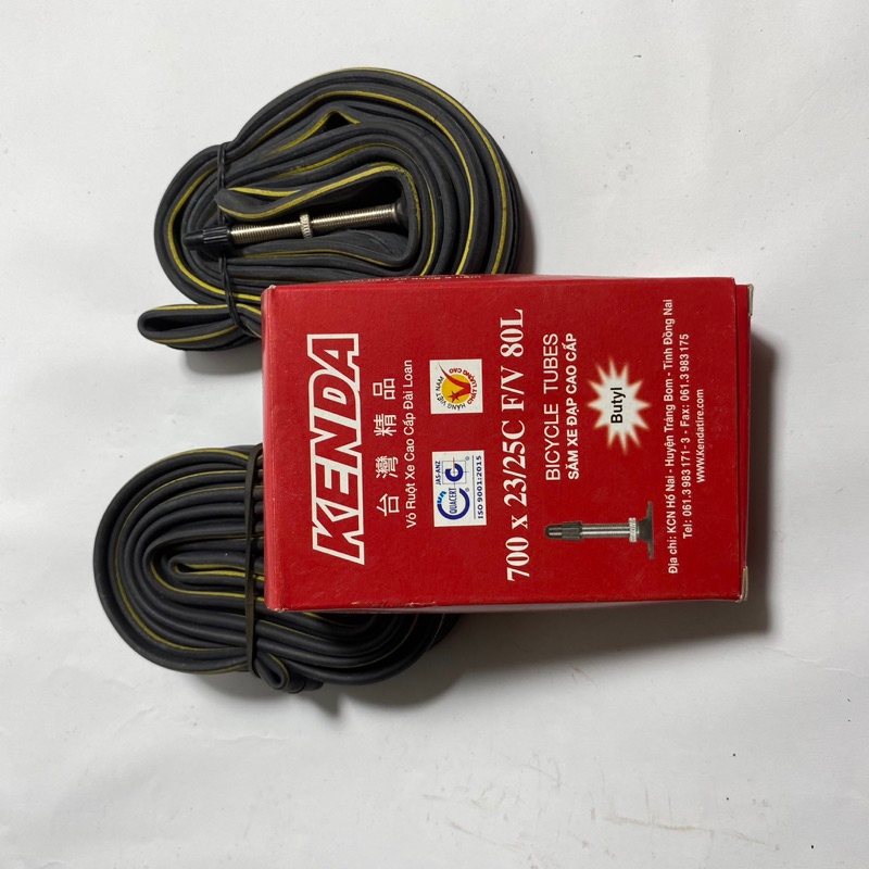 Săm  xe đạp 700x23c, 700x28 van Fv